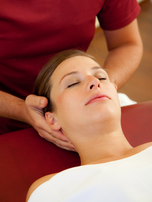 Nacken – und Kopfmassage entspannt